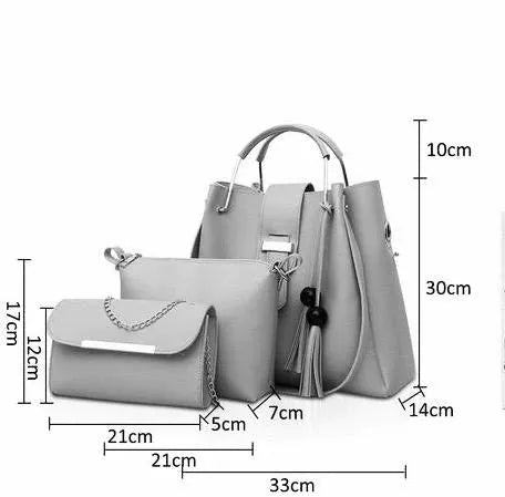 ALEXIA 3 PIECE  HANDBAG SUMMER SALE PRICE