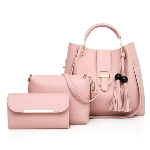 ALEXIA 3 PIECE  HANDBAG SUMMER SALE PRICE